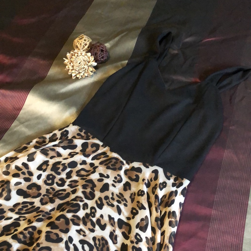 Léopard Print Dress - Picture 4 of 6